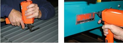 application de rivetage AMTAK rivets auto perçants