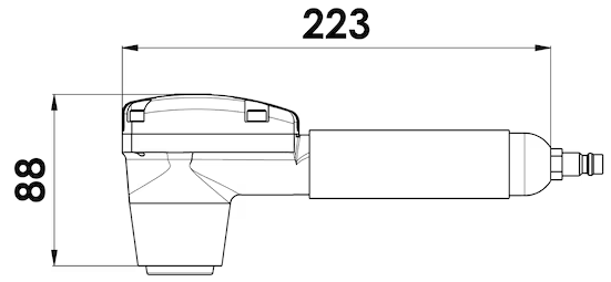 Dimensions Separateur de pieces TruTool PS 100