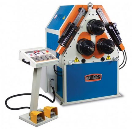 R H85 cintreuse hydraulique à double galets presseurs BAILEIGH Industrial PRO DIS machines outils
